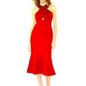 Likely Solei Halter Midi Dress